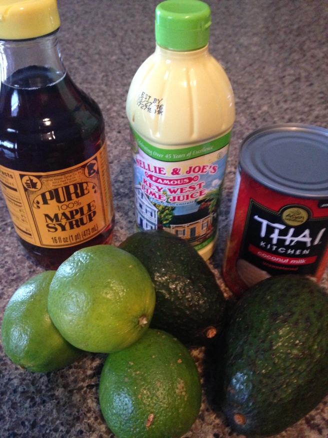Key Lime Ingredients